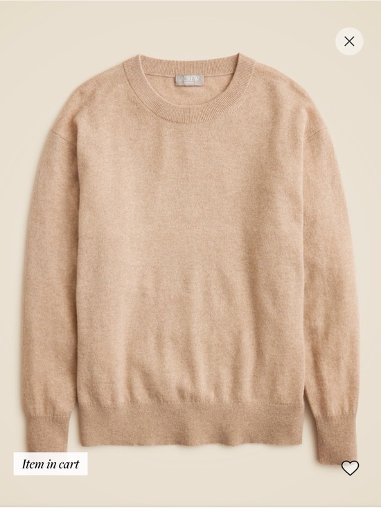 J. Crew Sweaters - J. Crew Cashmere Relaxed Crewneck Sweater